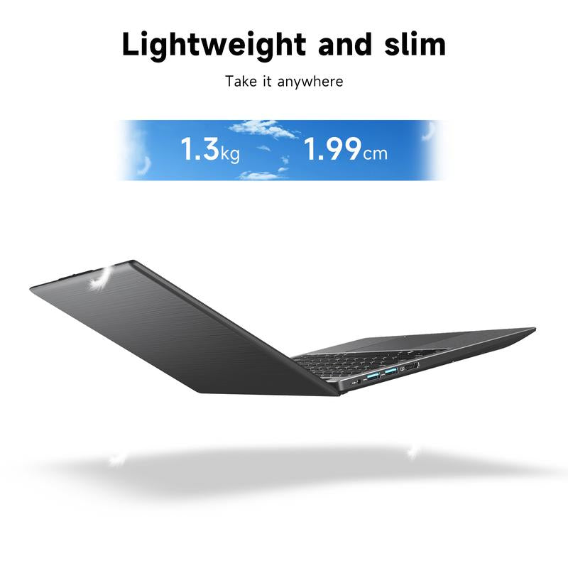 RNRUO Windows 11 Laptop, 14-Inch 1366*768 TN Display, Intel N4000 Dual-Core Processor,2.6Ghz,8Gb RAM, 256GB SSD ROM, 4800Mah Long Battery Life, Suitable for Student Study, Business Office and Other Scenarios
