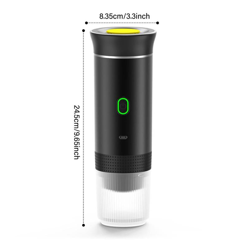 Portable Electric Espresso Machine, USB Rechargeable Coffee Machine, Coffee Making Tool for Home Office Use, Effortless Cleaning